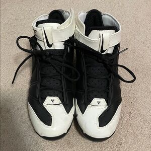 Nike Black and White AirZoom Superbad Cleats